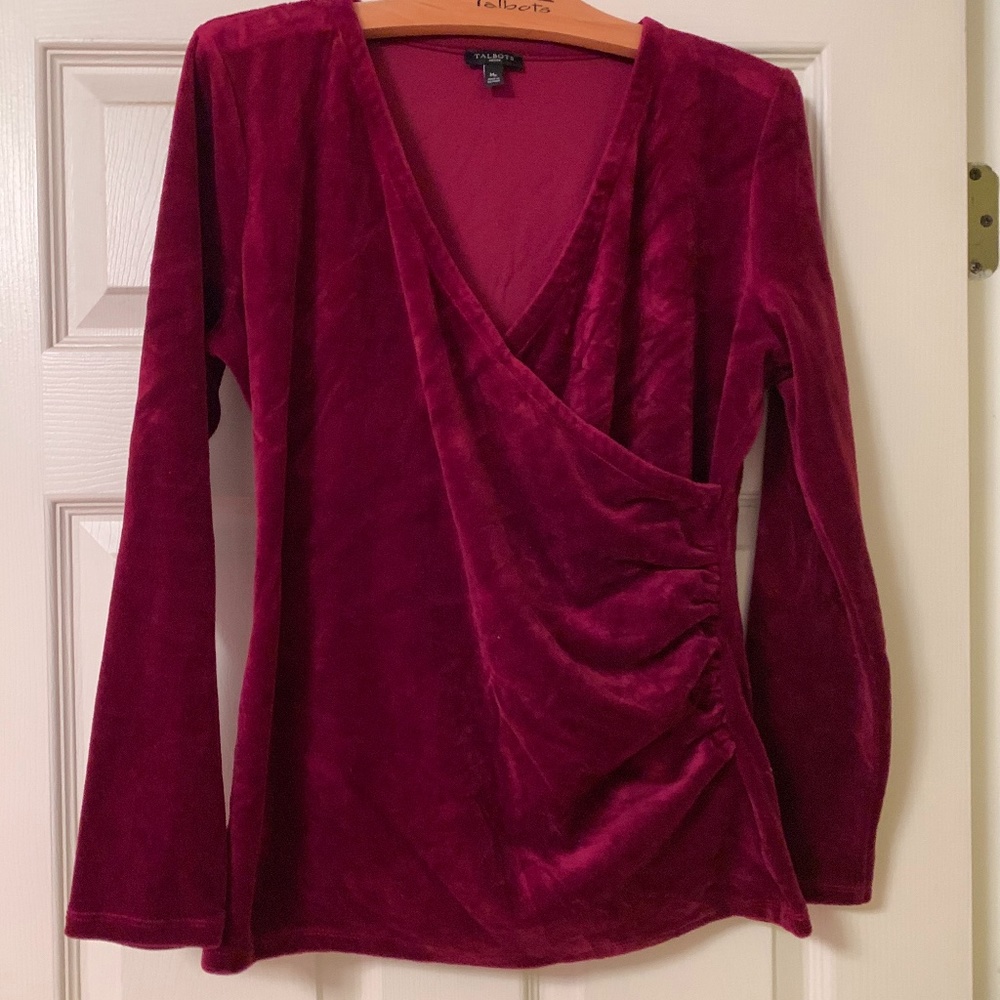 Velour top